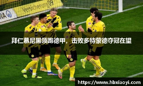 拜仁慕尼黑领跑德甲，击败多特蒙德夺冠在望